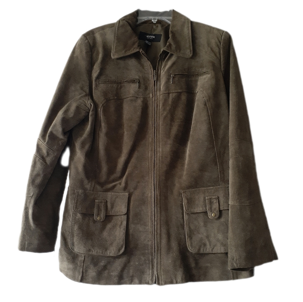 Alfani Real Suede Jacket